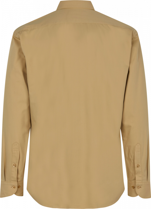 Seven Seas - Hybrid Skjorte Modern Fit - Sand