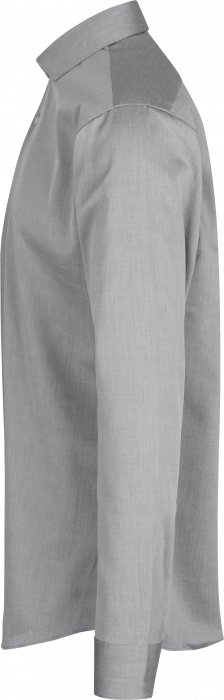 Seven Seas - Fine Twill Business Skjorte Modern - Silver Grey