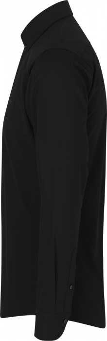 Seven Seas - Hybrid Skjorte Slim Fit - Sort