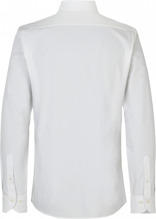 Seven Seas - Hybrid Skjorte Slim Fit - White