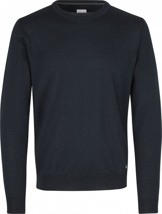 Seven Seas - The Knit O-Neck Striktrøje - Navy