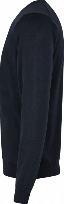 Seven Seas - The Knit V-Hals Striktr&oslash;je - Navy