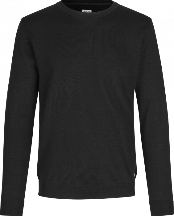 Seven Seas - The Knit O-Neck Striktrøje - Sort