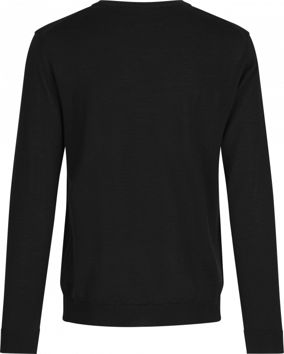 Seven Seas - The Knit O-Neck Striktr&oslash;je - Sort