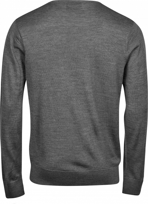 Tee Jays - Merino Uld Pullover - Grey melange - Grey melange