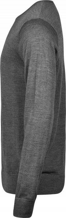 Tee Jays - Merino Uld Pullover - Grey melange - Grey melange