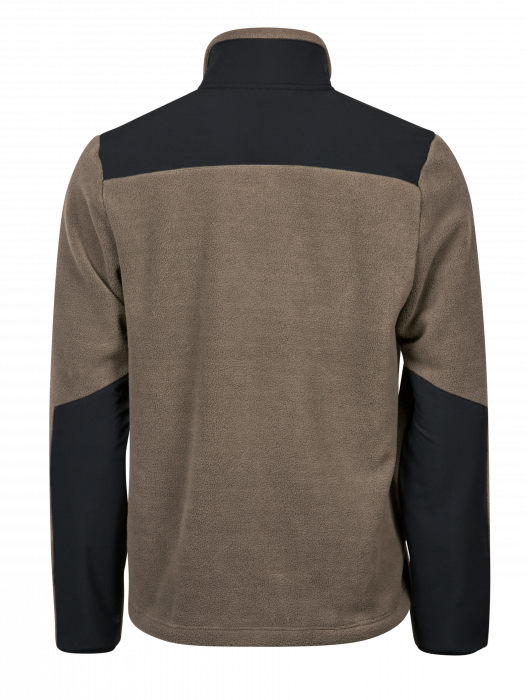 Tee Jays - Mountain Fleece Jakke - Clay & sort