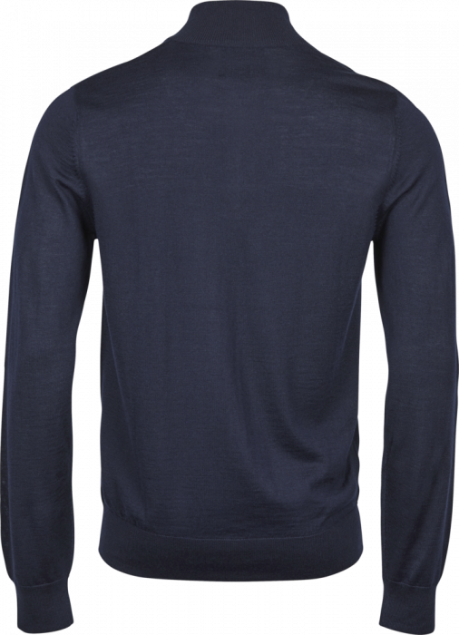 Tee Jays - Striktr&oslash;je Med Halv Lynl&aring;s - Navy