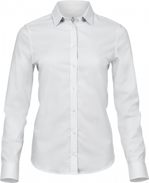 Tee Jays - Luxury Slim Fit Skjorte Dame - White - White