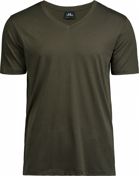 Tee Jays - T-Shirt Med V-Hals - Dark Olive